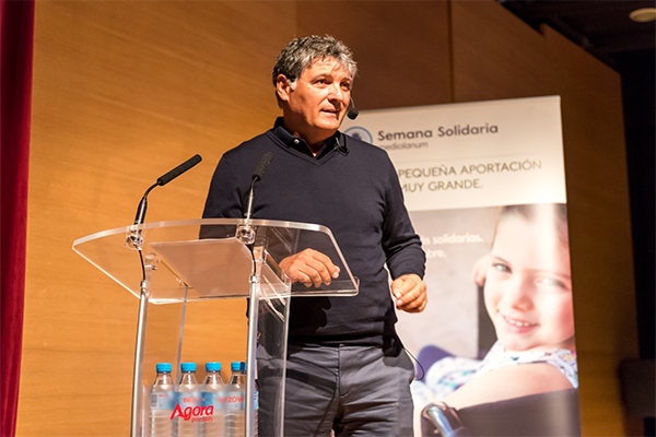 Ponencia solidaria de Toni Nadal a favor de la ONG Mallorca sense fam